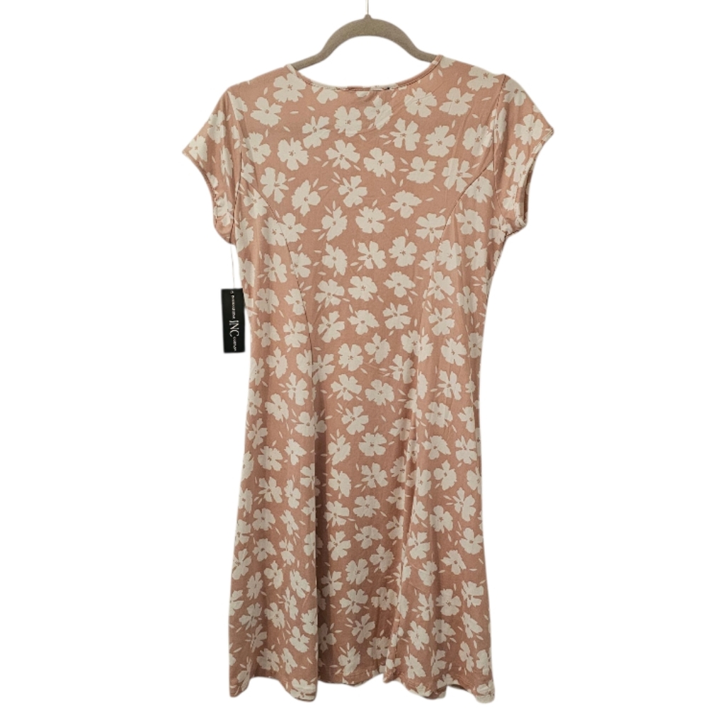 Pink and White International INC Company Women's Cap Sleeve Floral Mini Dress - Picture 2 of 7